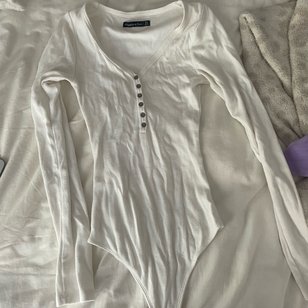 Abercrombie & Fitch Ribbed Bodysuit
